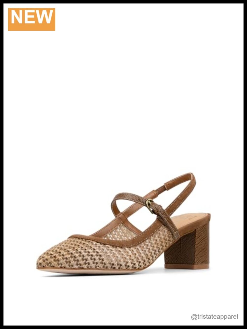 Donald J Pliner Sareena Slingback Block Heel Raffia Pumps Mary Jane